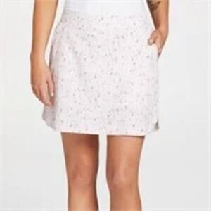 NWT CALIA‎ Women's 16" Pink Printed Birdie Golf Skort Small